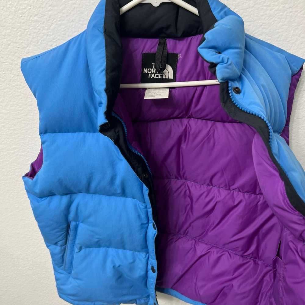 Womens size large the north face puffy vest - image 7