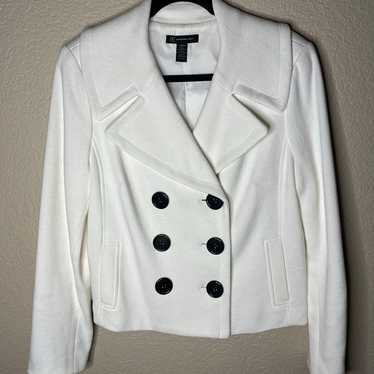 INC Jacket with Black Button Detail