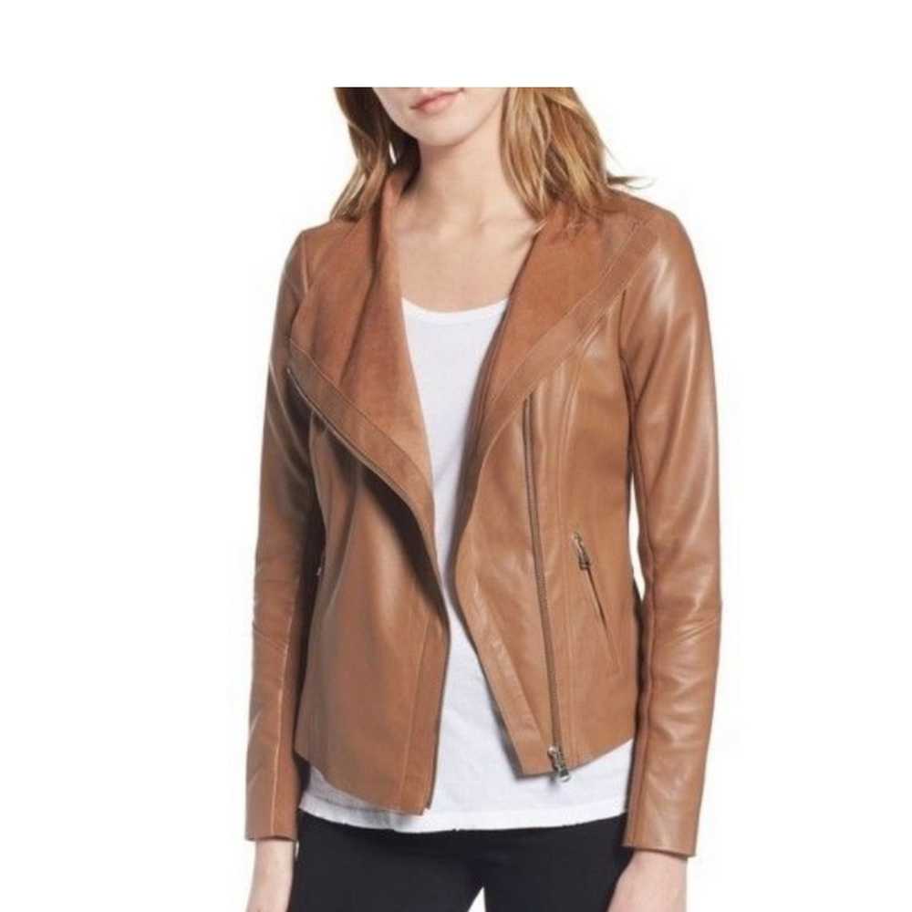 Trouvé Leather Jacket Size Large - image 1