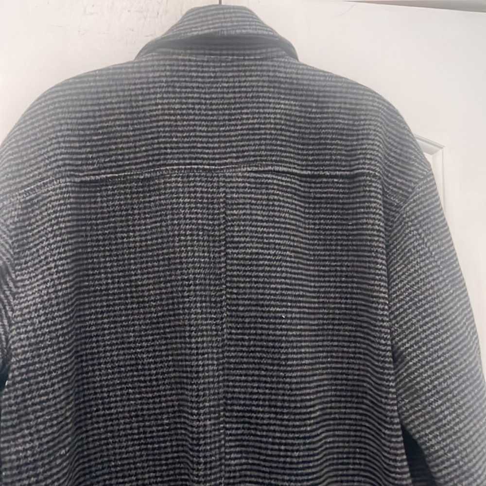 Rachel Comey Target gray black check shirt jacket… - image 8