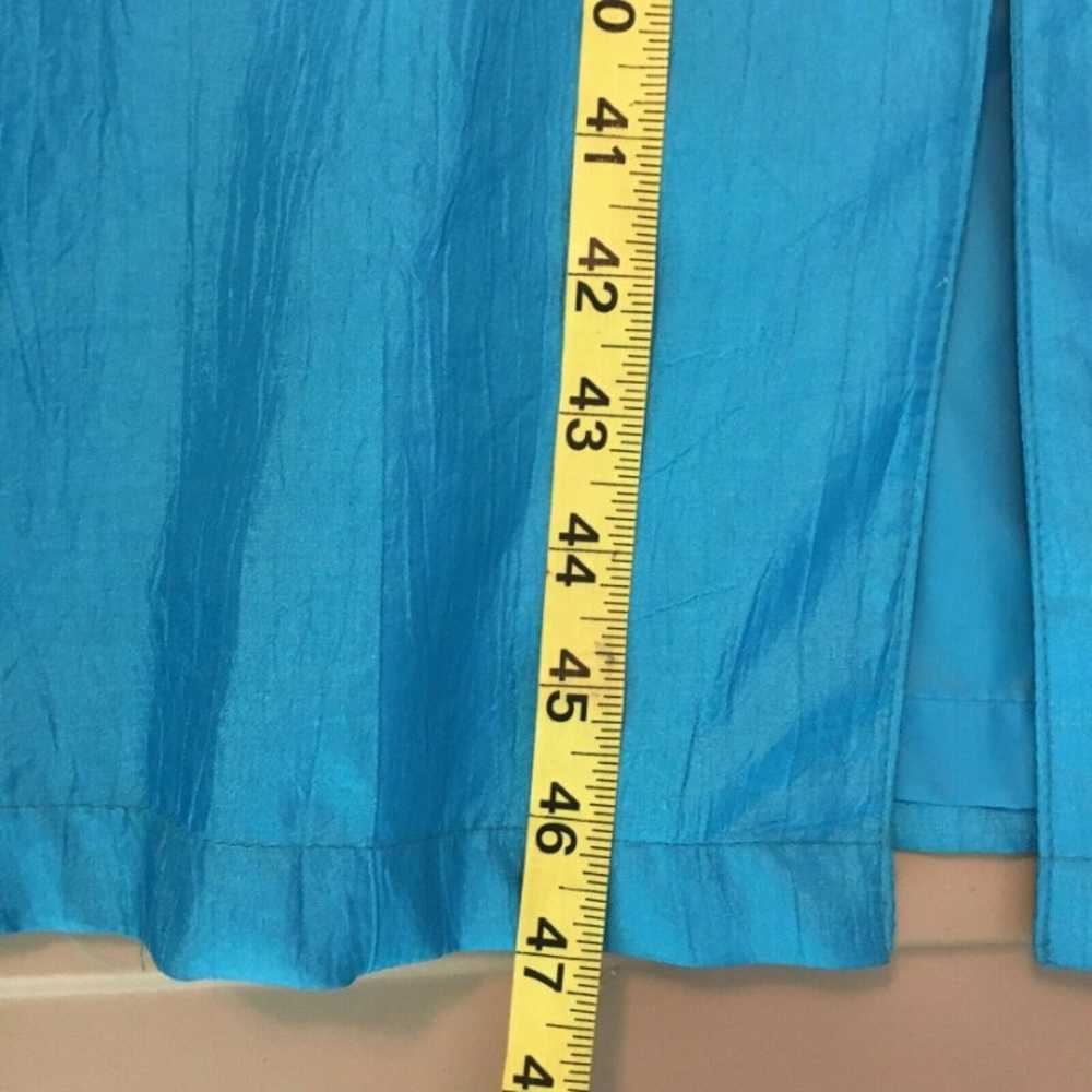 Forecaster Blue Vintage Rain Coat Sz 14 - image 12