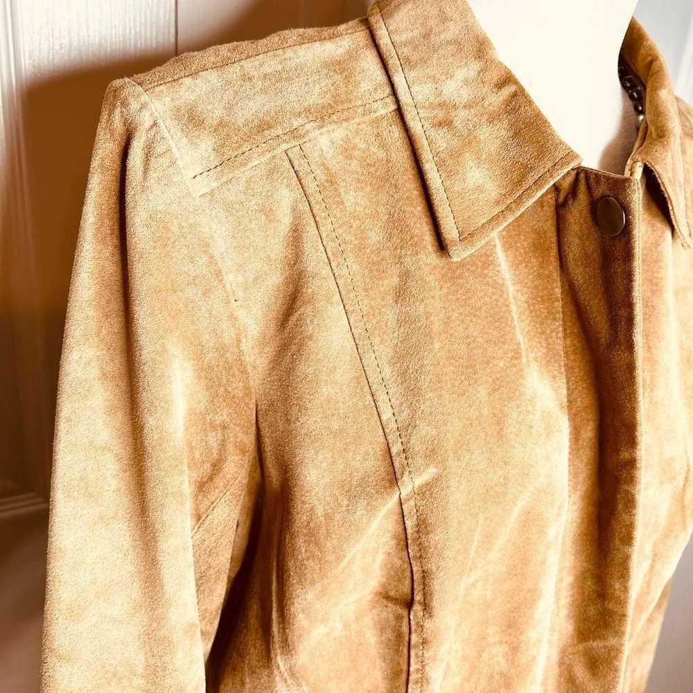 ALFANI Suede Leather Ladies Jacket - image 3