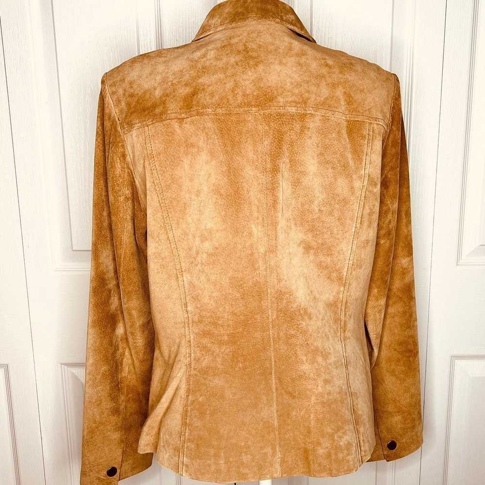 ALFANI Suede Leather Ladies Jacket - image 4