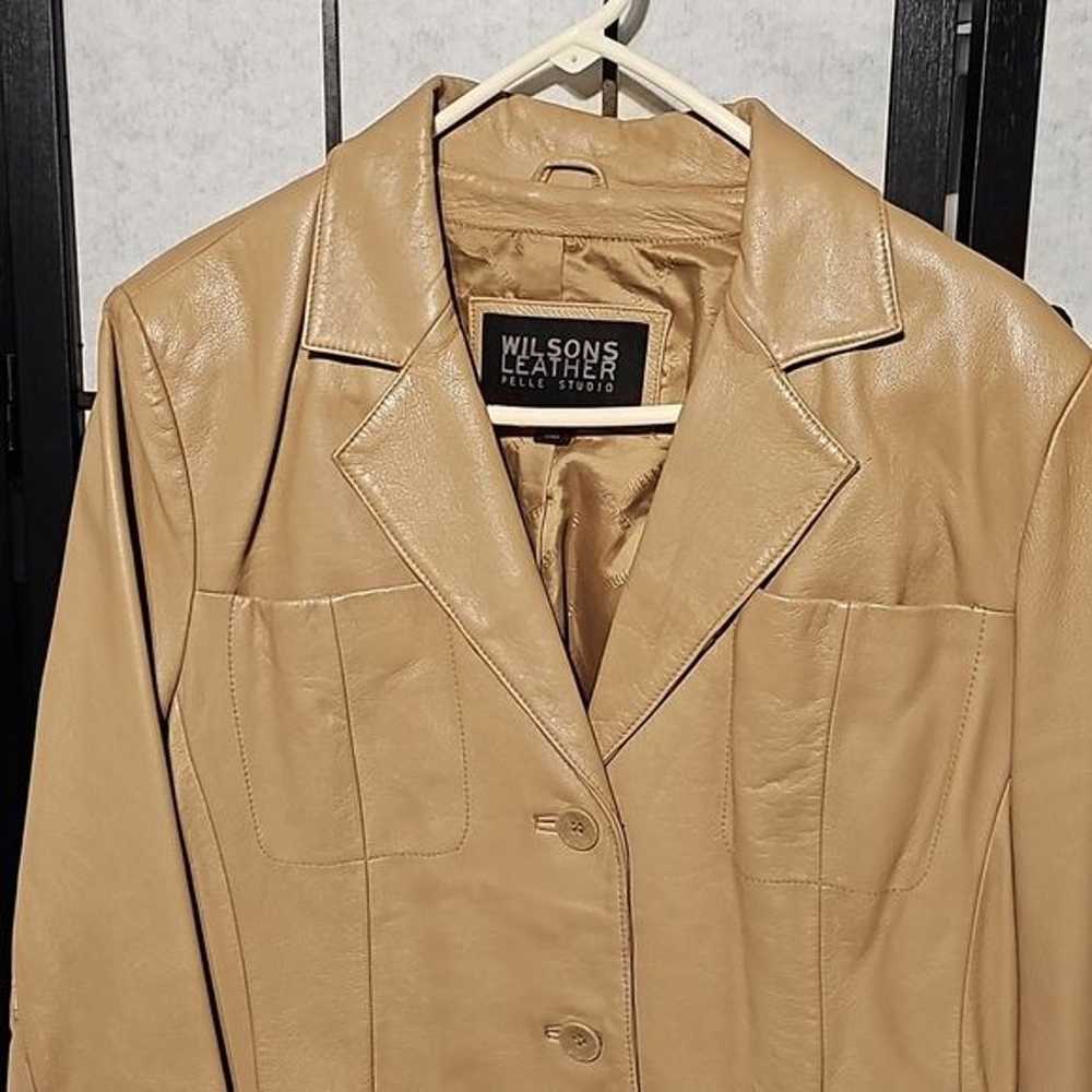 Wilsons Leather Pelle Studio Jacket Medium - image 2