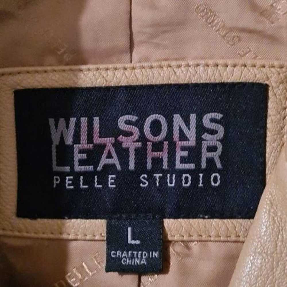 Wilsons Leather Pelle Studio Jacket Medium - image 3
