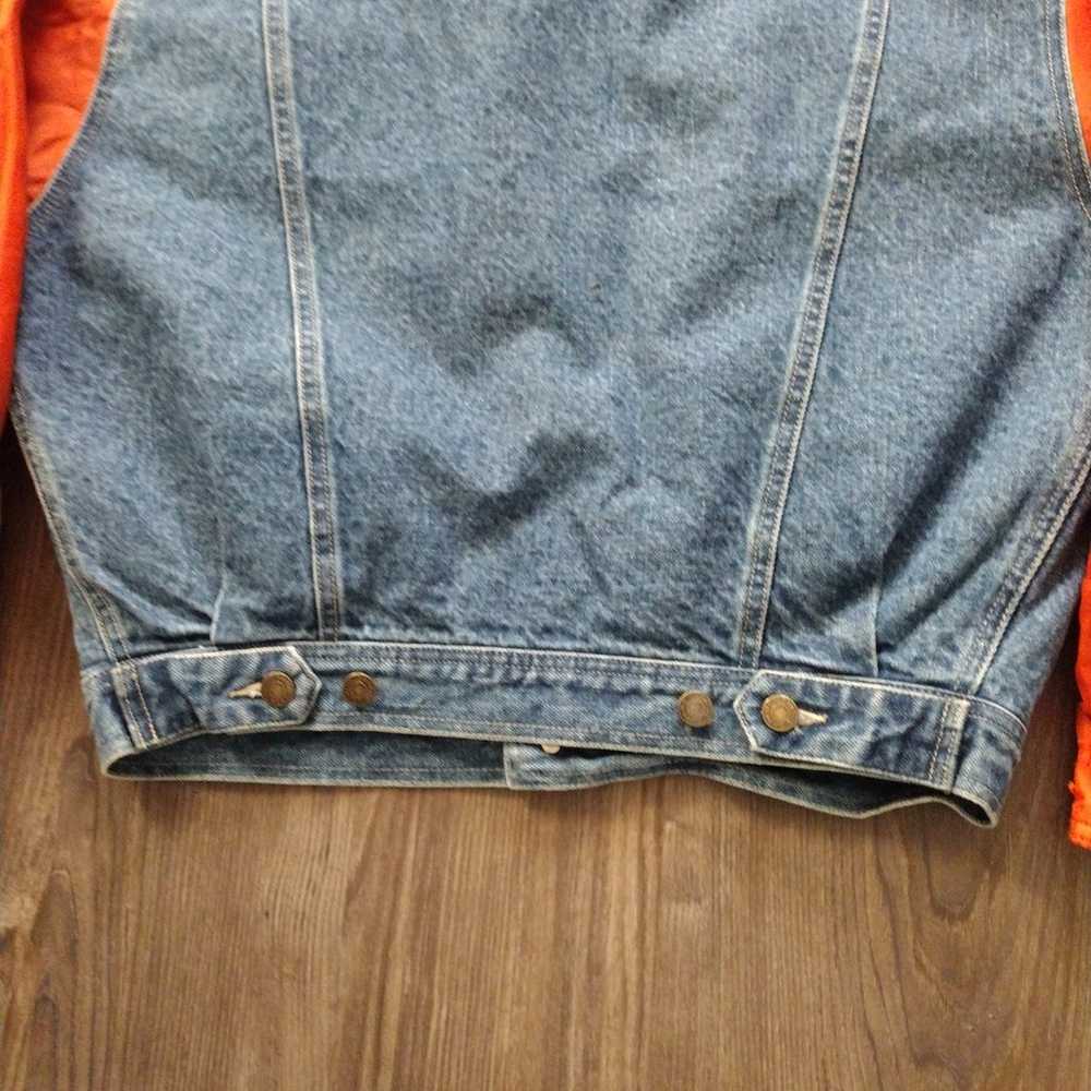 Vintage Gap hooded jean jacket - image 8