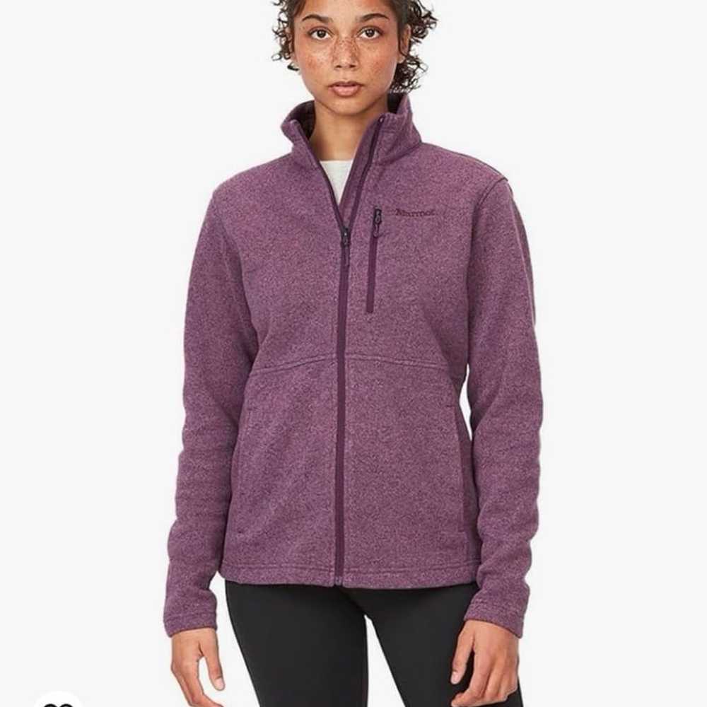 Marmot purple mountain works drop line jacket siz… - image 1