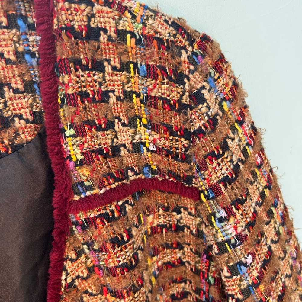 Anthropologie Harlequin Tweed Boyfriend Jacket by… - image 6