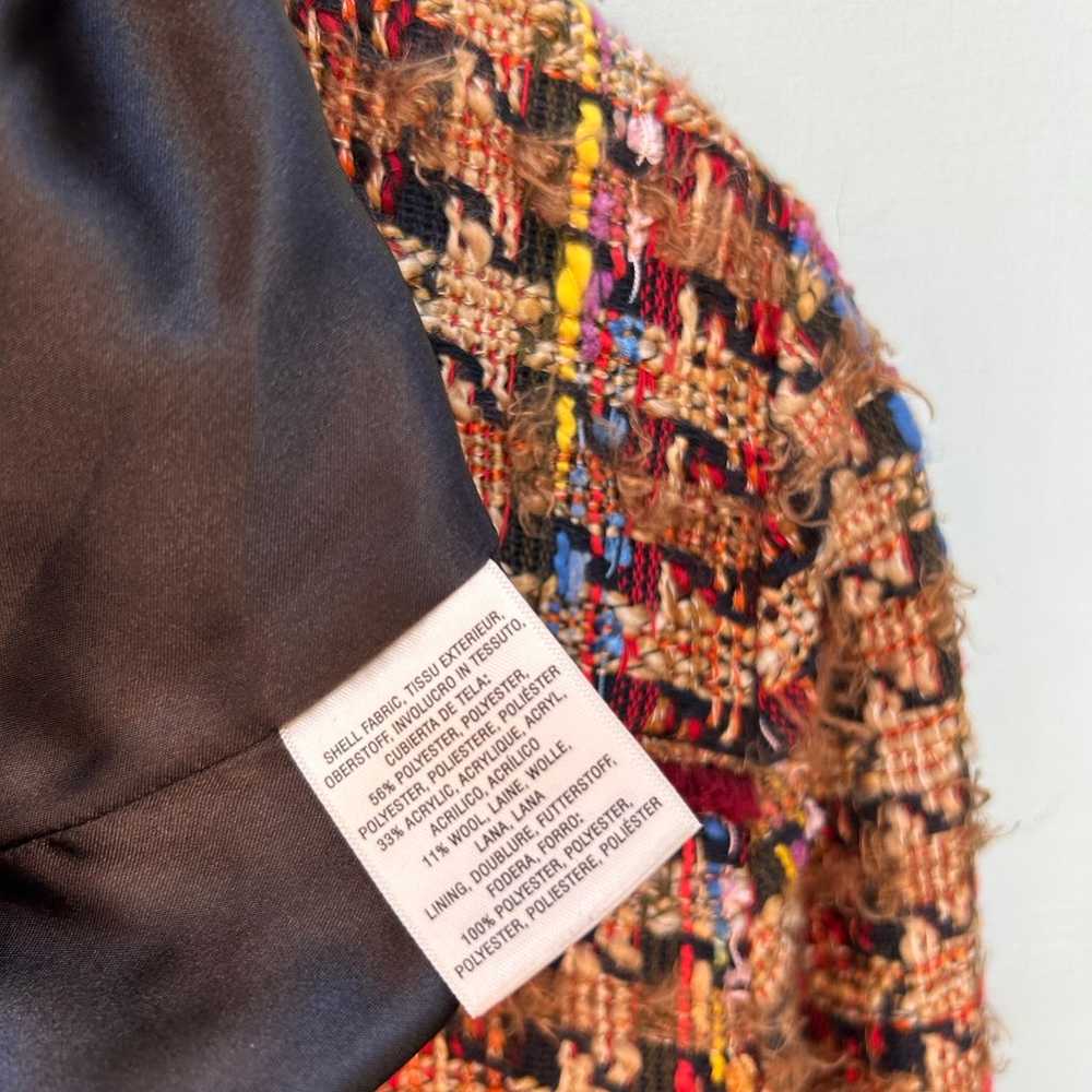 Anthropologie Harlequin Tweed Boyfriend Jacket by… - image 7