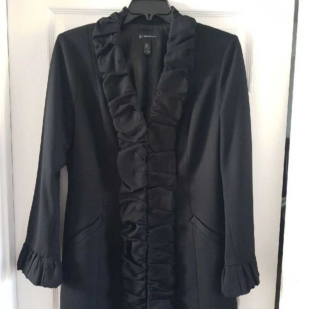 INC  Black Coat XL - image 1