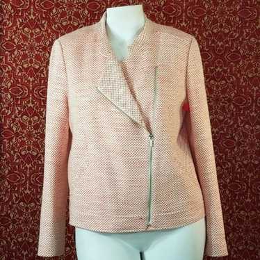 ▪CLASSIQUES ENTIER red tweed jacket XL