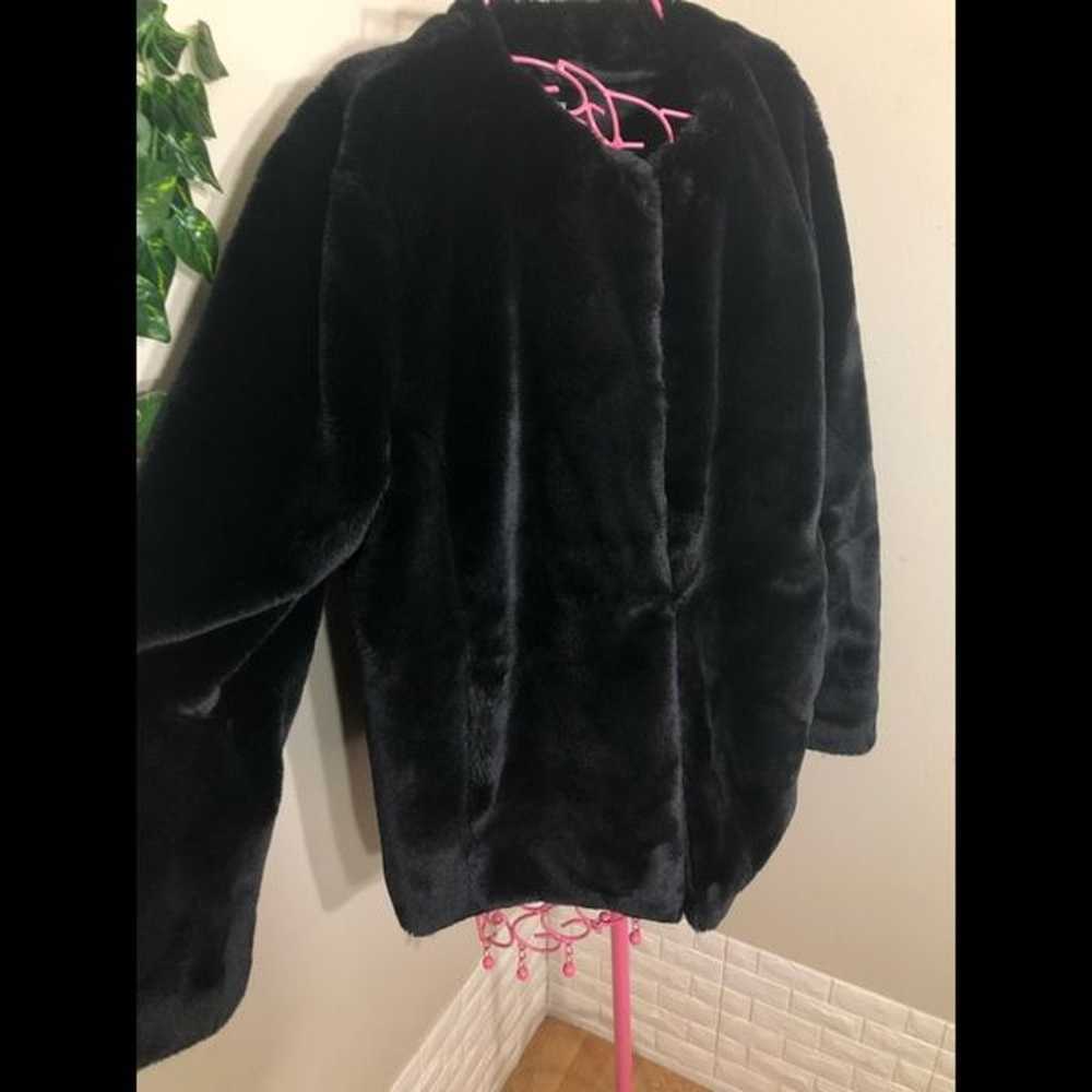 Express faux fur jacket - image 4