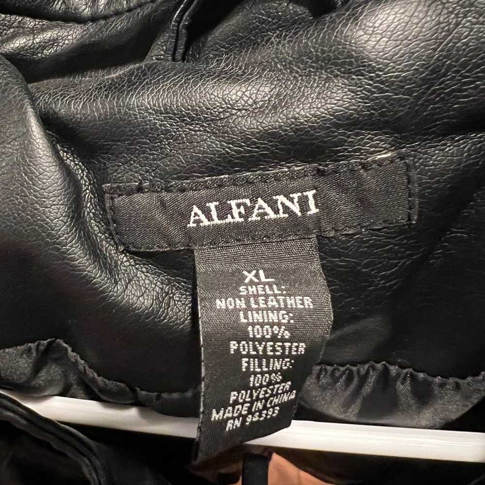 Alfani Faux Leather Jacket - image 2