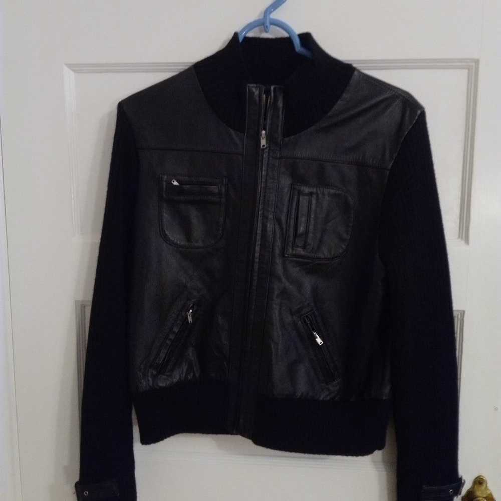 FROST Leather Jacket; ('VINTAGE'); LIKE-NEW; STUN… - image 1
