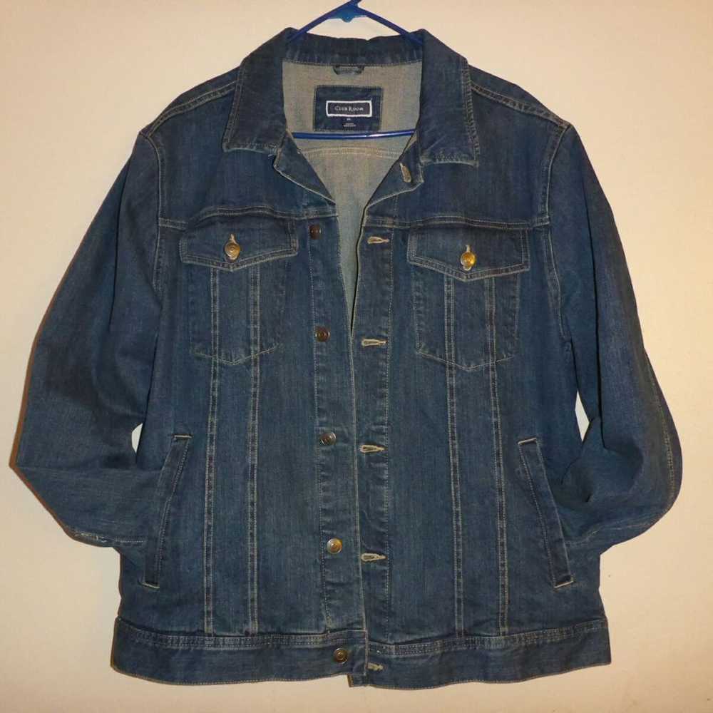 Macy's Club Room Jean Jacket - image 1