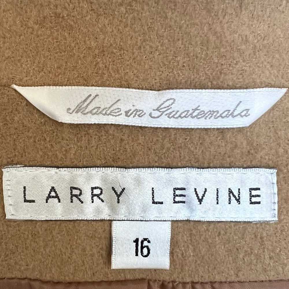 Larry Levine Womens Camel Hair Wool Blend Mid Len… - image 7