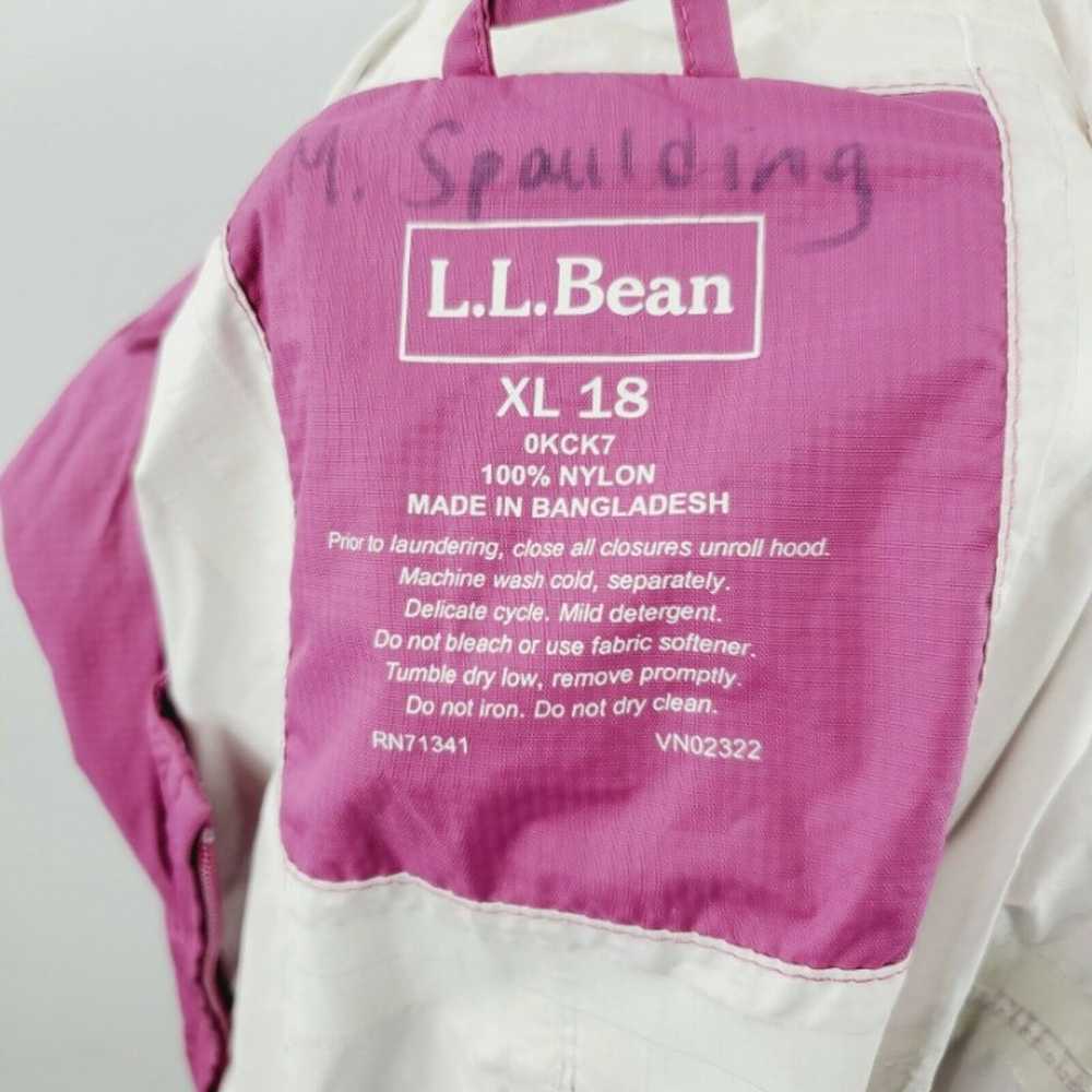 L.L. Bean Girls Pink Long Sleeve Full - image 9