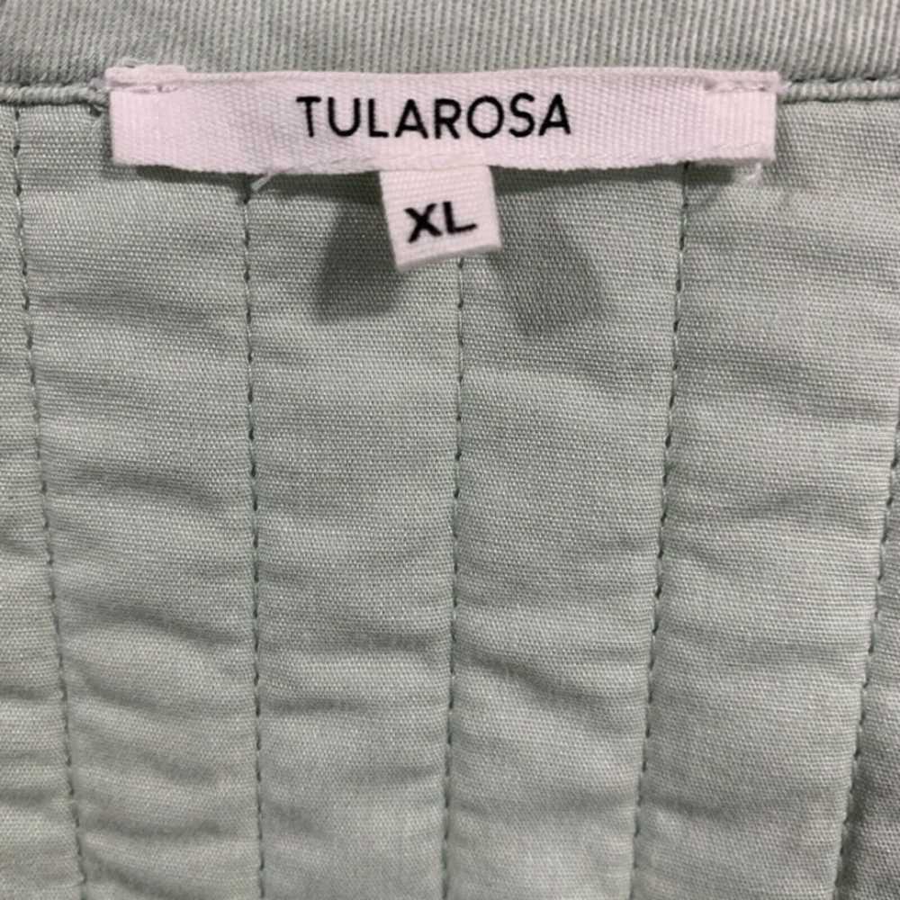 Tularosa Theo Mint Green Quilted Jacket Size XL - image 8