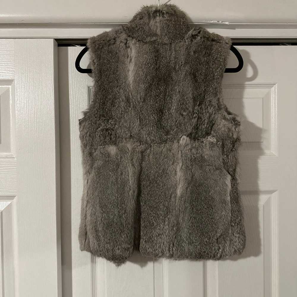 real fur vest - image 2
