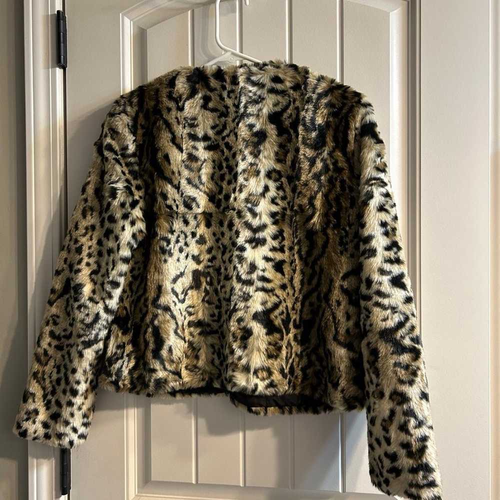 BB Dakota leopard print jacket NWOT - image 4