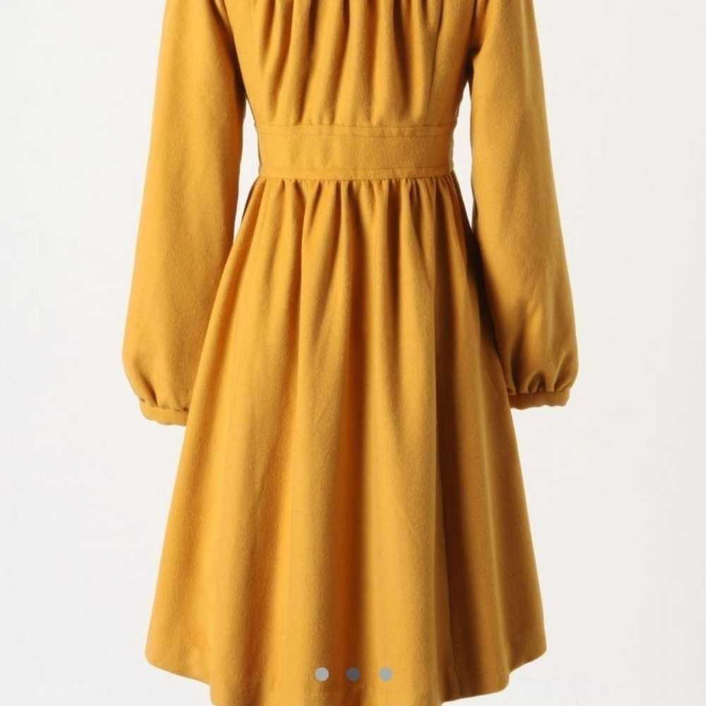 Anthropolgie Ruched Marigold Coat By Tracy Reese … - image 2