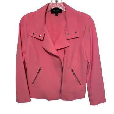 Carlisle Collection Moto Jacket Womens Size 2 Pin… - image 1