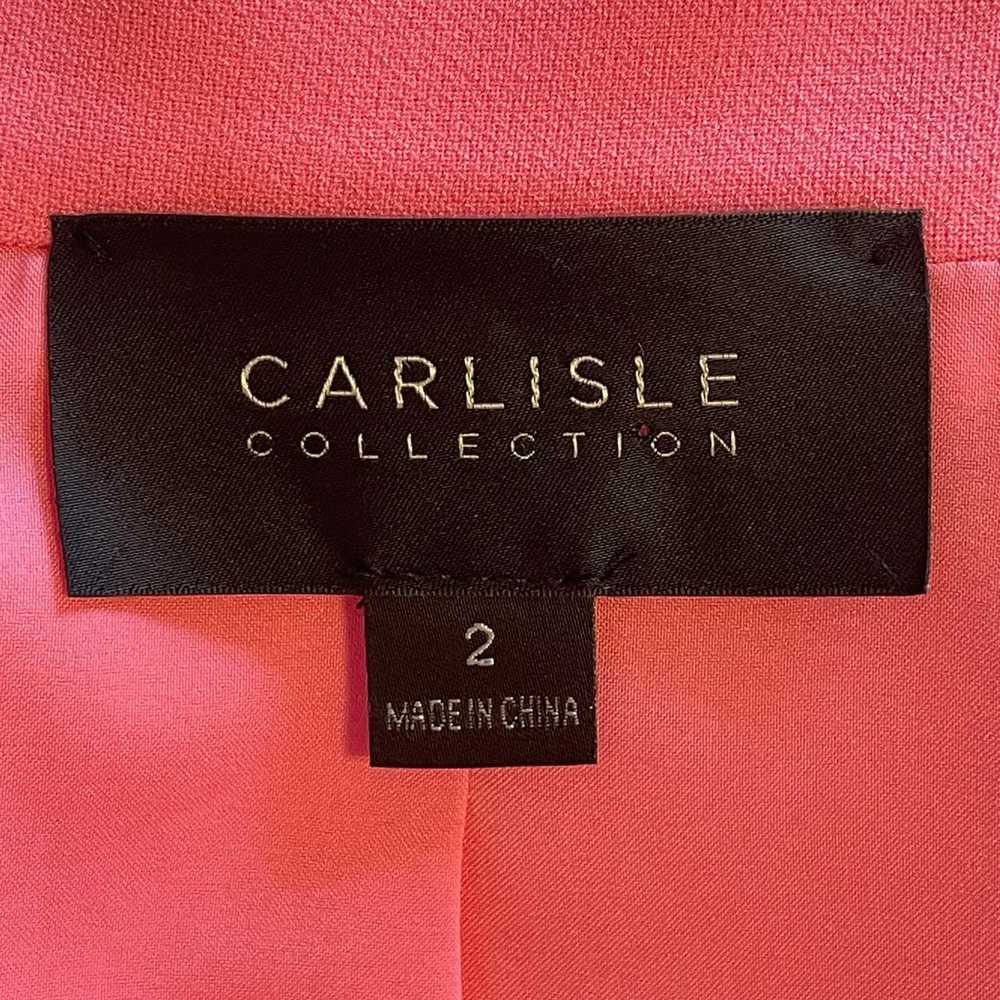 Carlisle Collection Moto Jacket Womens Size 2 Pin… - image 7