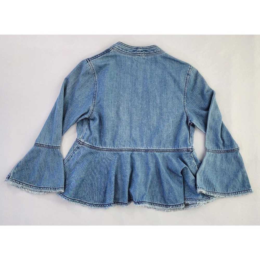 Tommy Bahama Jacket Women's Size X-Small Blue Boh… - image 3