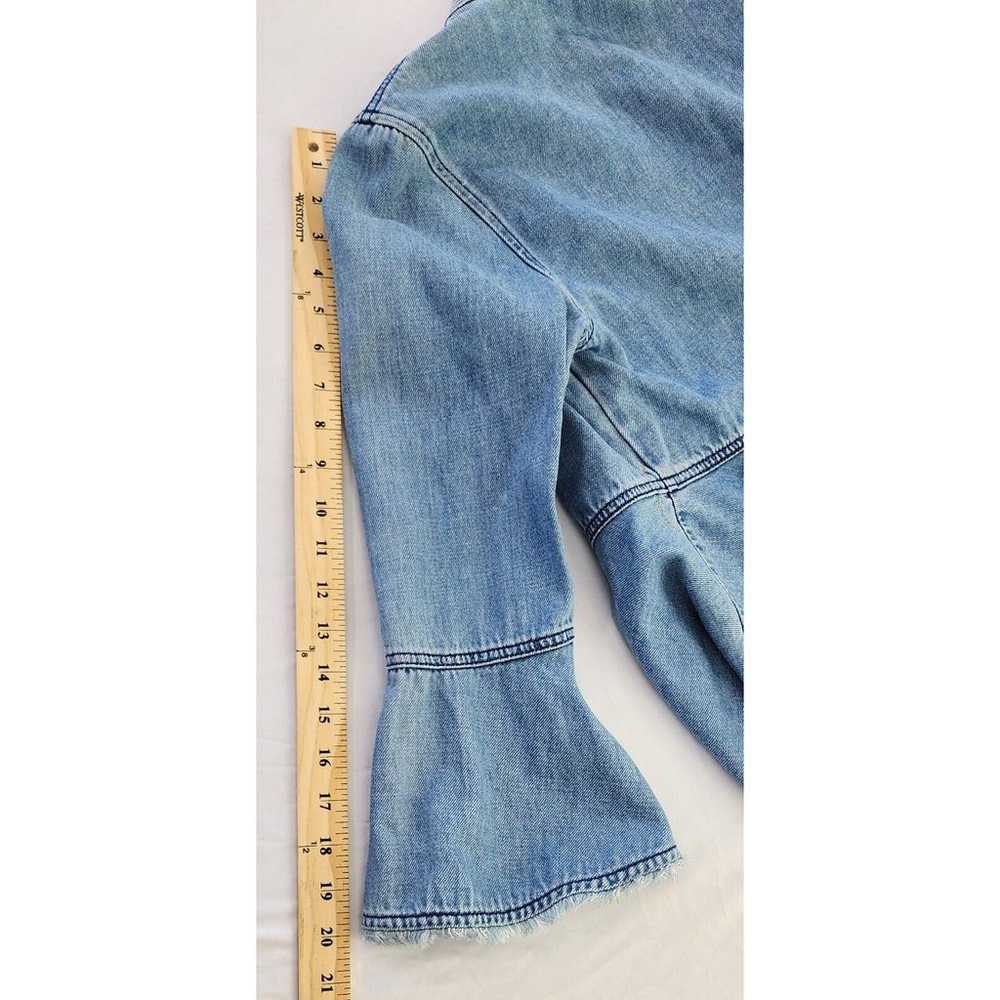 Tommy Bahama Jacket Women's Size X-Small Blue Boh… - image 6