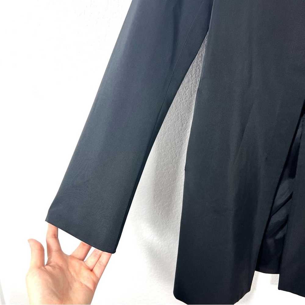 Theory long coat blazer suit women size XS - image 6