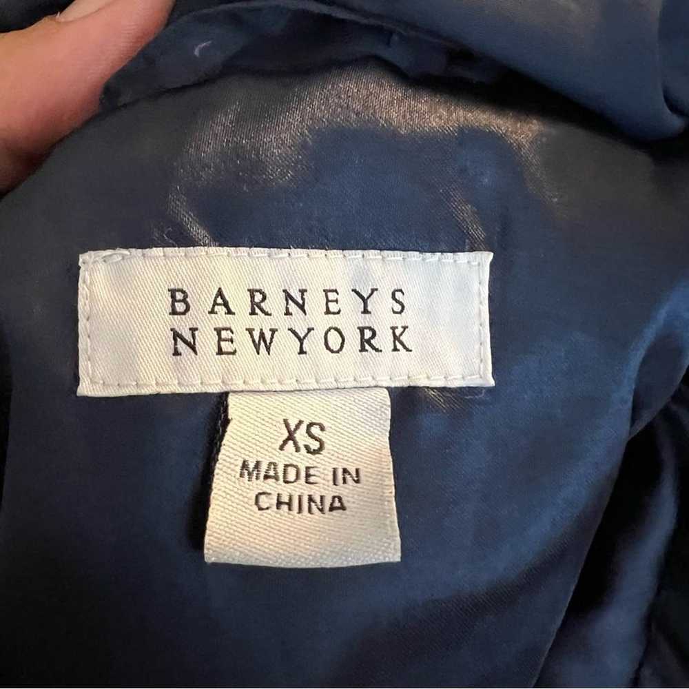 Barney’s New York Women’s Navy Blue Puffer Jacket - image 9