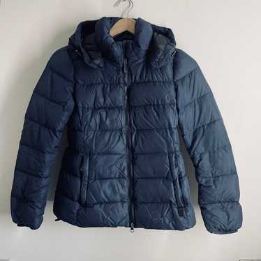 ADD Down Puffer Coat Navy Blue size 0