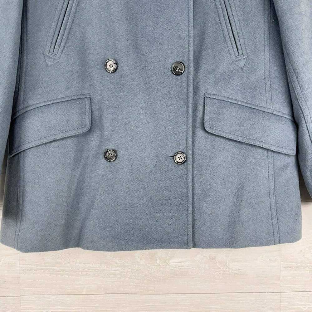 J. Crew Coat Women XS Double Breasted Cashmere Wo… - image 4