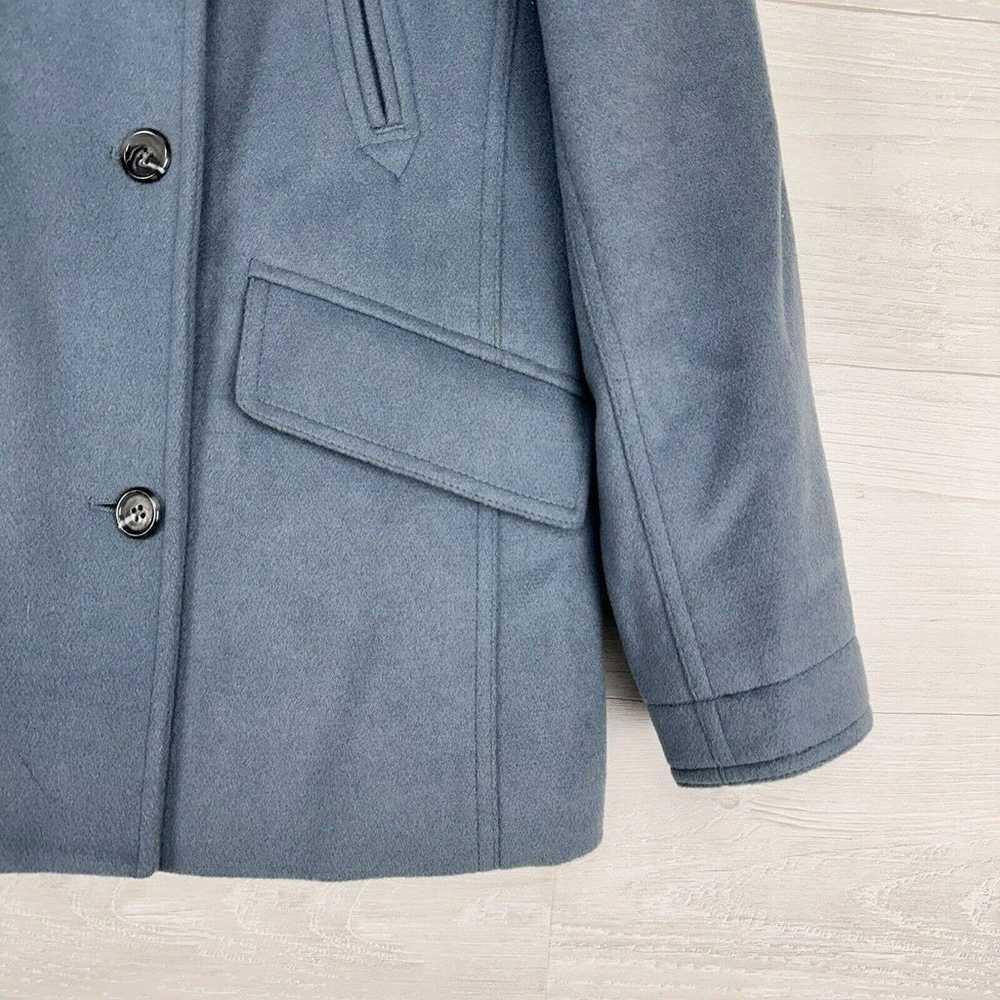 J. Crew Coat Women XS Double Breasted Cashmere Wo… - image 5