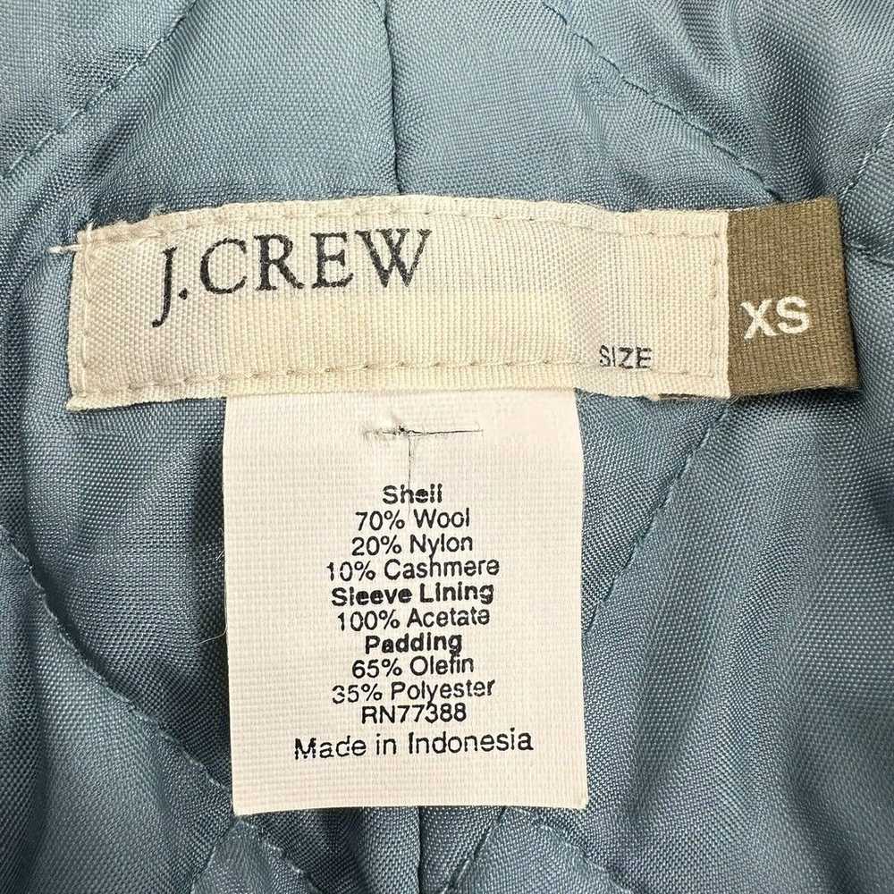 J. Crew Coat Women XS Double Breasted Cashmere Wo… - image 8