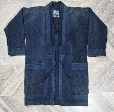 Visvim VISVIM 16SS ICT RUUNPE COAT Blue Stabbed P… - image 1