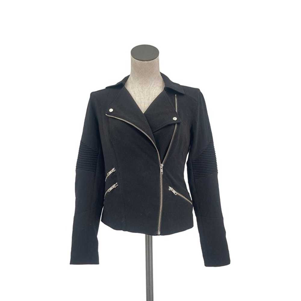 Trouve $159 Retail Black Jacket with Silver Hardw… - image 1