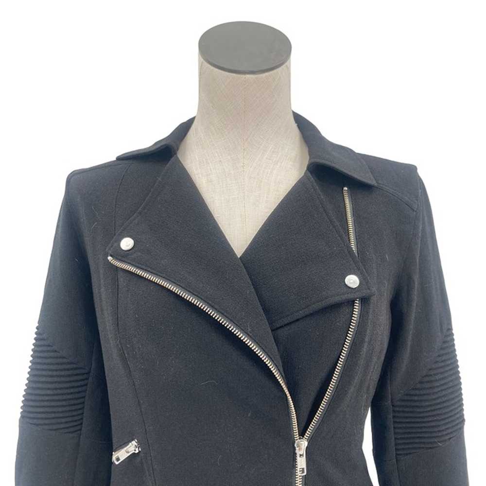 Trouve $159 Retail Black Jacket with Silver Hardw… - image 3