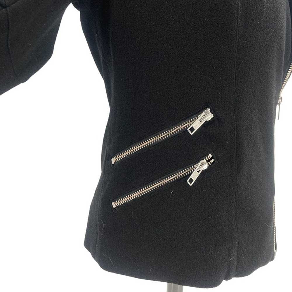 Trouve $159 Retail Black Jacket with Silver Hardw… - image 5