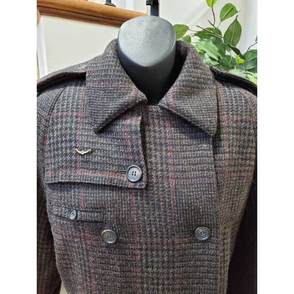 Harve' Benard Women's Brown 100% Wool Long Sleeve… - image 2