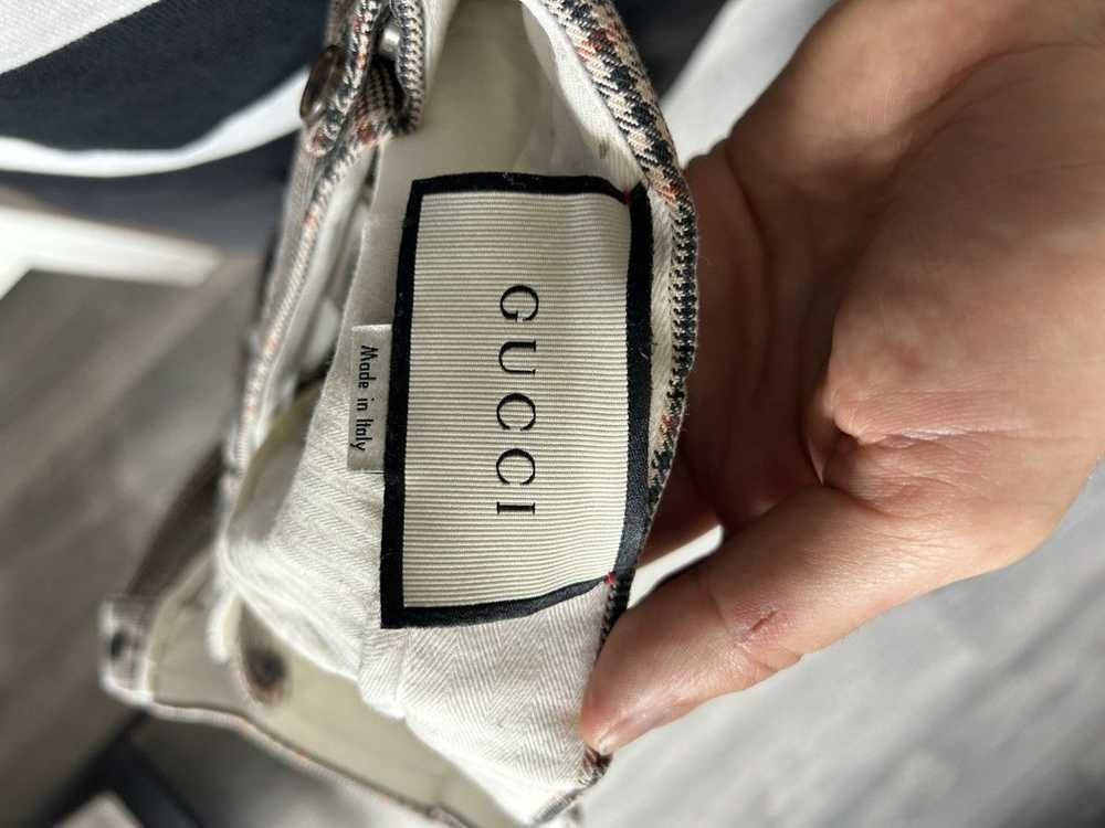 Gucci Checkered Plaid Trousers - image 12