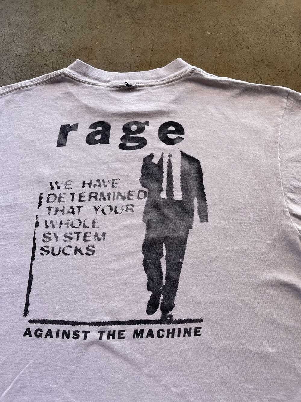 Band Tees × Rage Against The Machine × Vintage Vi… - image 2