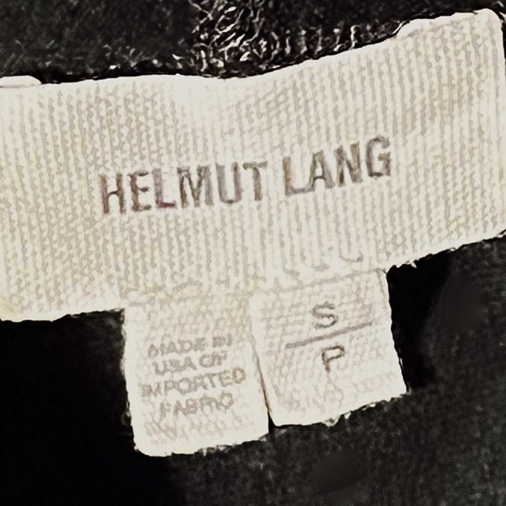 Helmut Lang Black OVERSIZED hooded Jacket - image 5