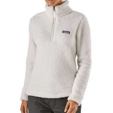 Patagonia Cream Los Gatos 1/4 Zip Up Fleece Pullo… - image 1