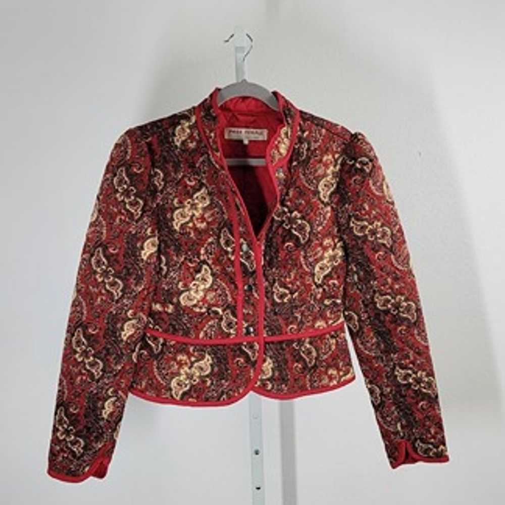 FREE PEOPLE zoey jacket red Sz S NEW - image 9