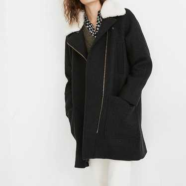 Madewell Eldridge Zip Coat Insuluxe Fabric Size S… - image 1