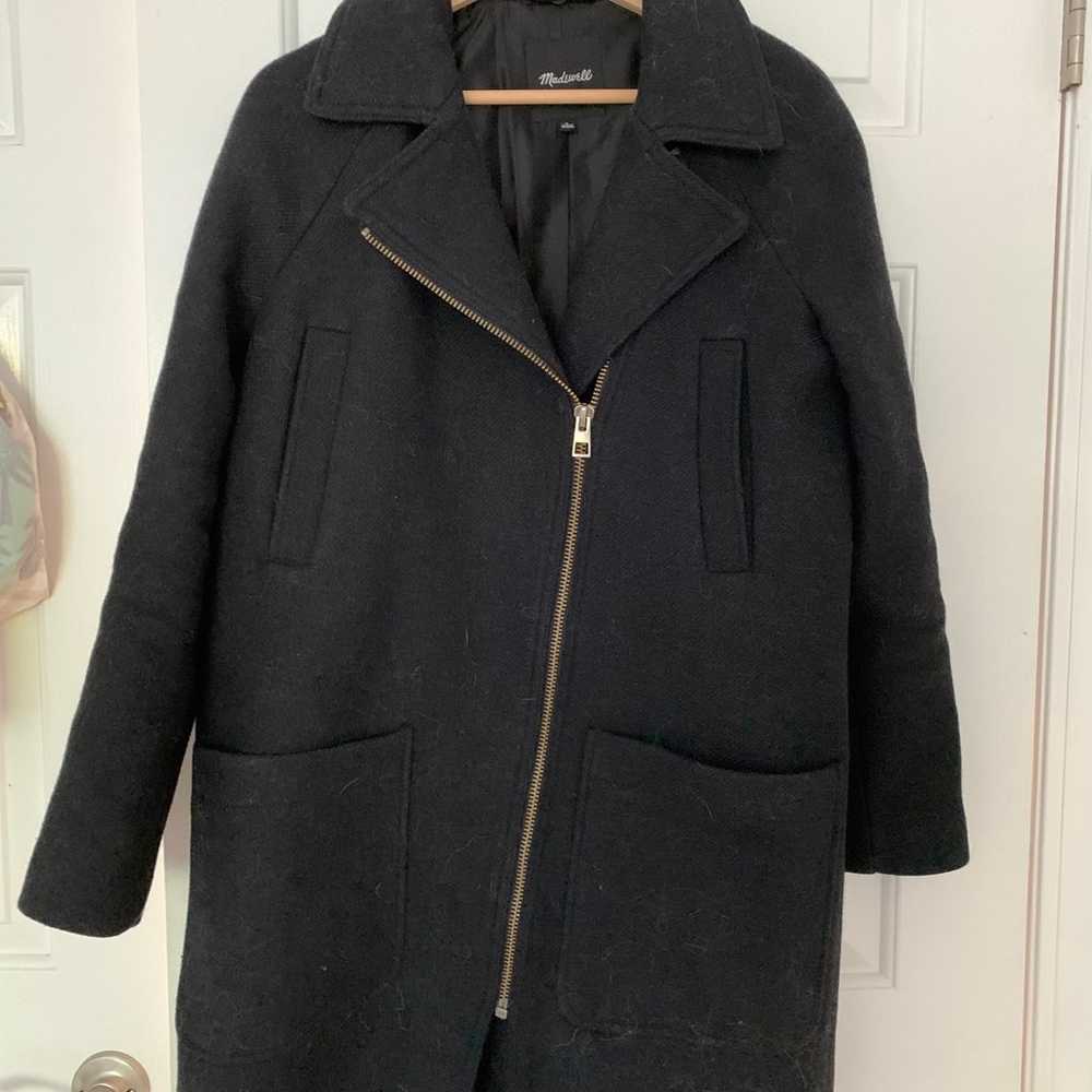 Madewell Eldridge Zip Coat Insuluxe Fabric Size S… - image 3