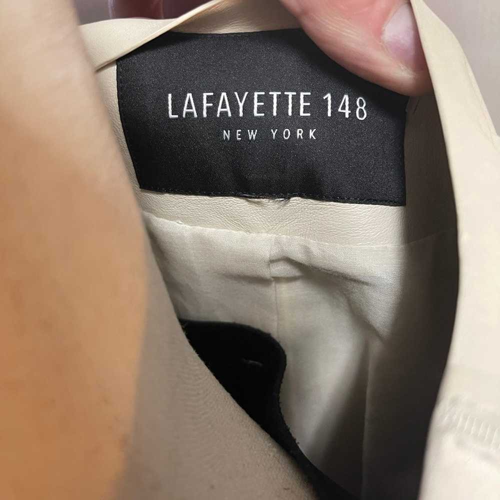 Lafayette 148 New York Sabina Laser-Cut Leather S… - image 5