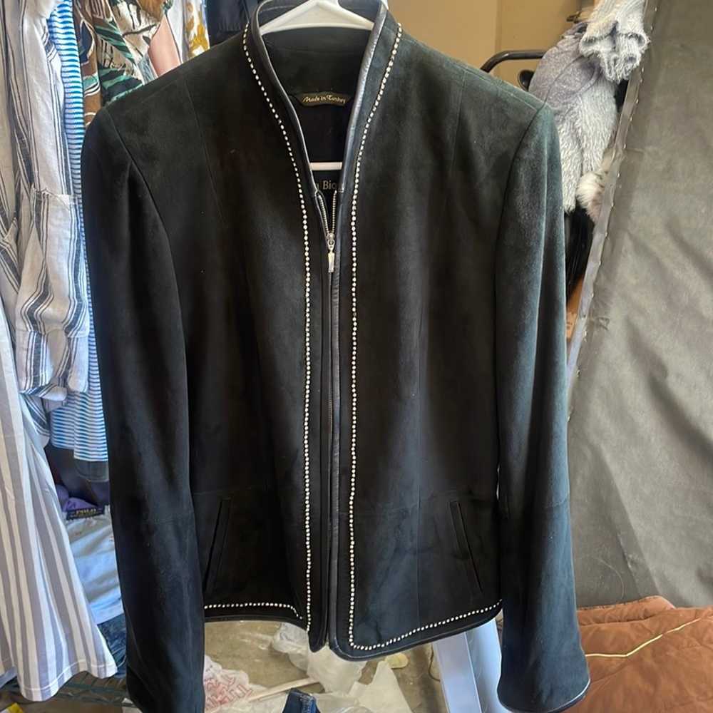 Bella Bicchi Genuine Leather Jacket! Size Small - image 1