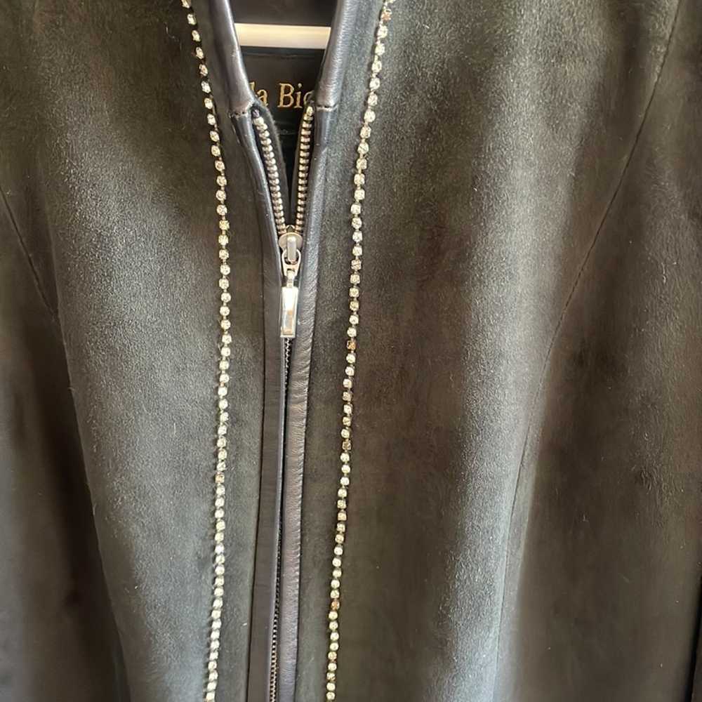 Bella Bicchi Genuine Leather Jacket! Size Small - image 2
